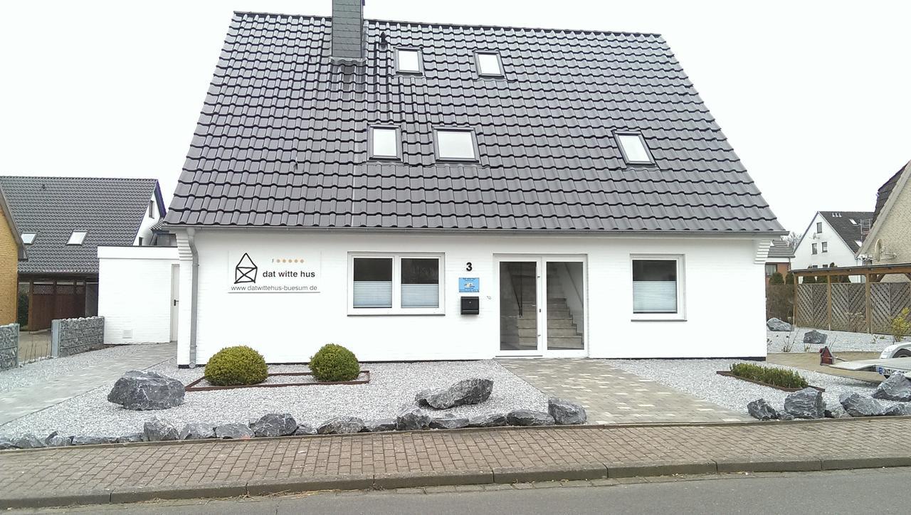 Ferienwohnung Dat Witte Hus 2 比苏姆 外观 照片